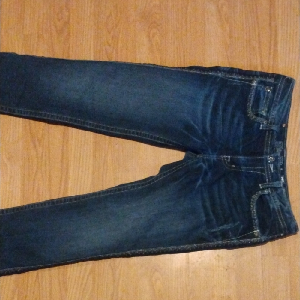 Miss Me Dark Blue Skinny Jeans